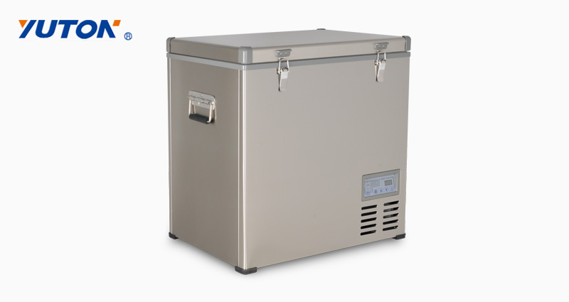 YT-B-65D Tủ lạnh di động bằng thép không gỉ 49L / 16L